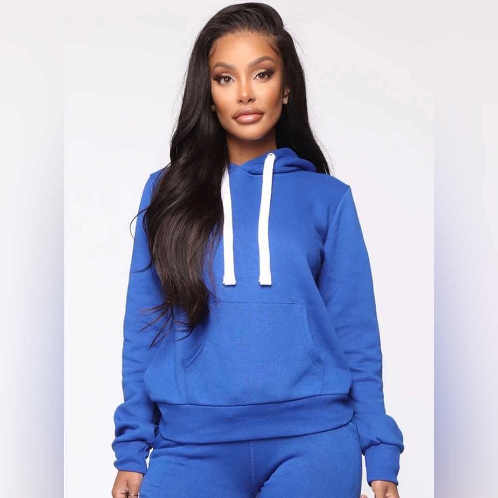 Vibrant Blue Hoodie